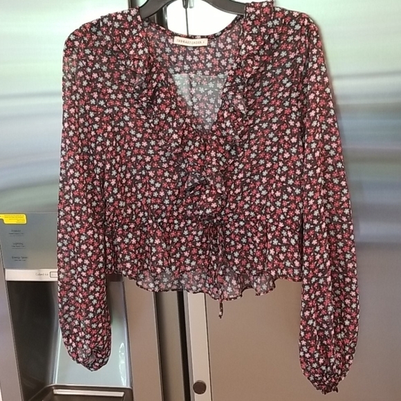 💕THE EAST ORDER💕 Cece Top ~ Night Poppy Floral - Picture 9 of 13